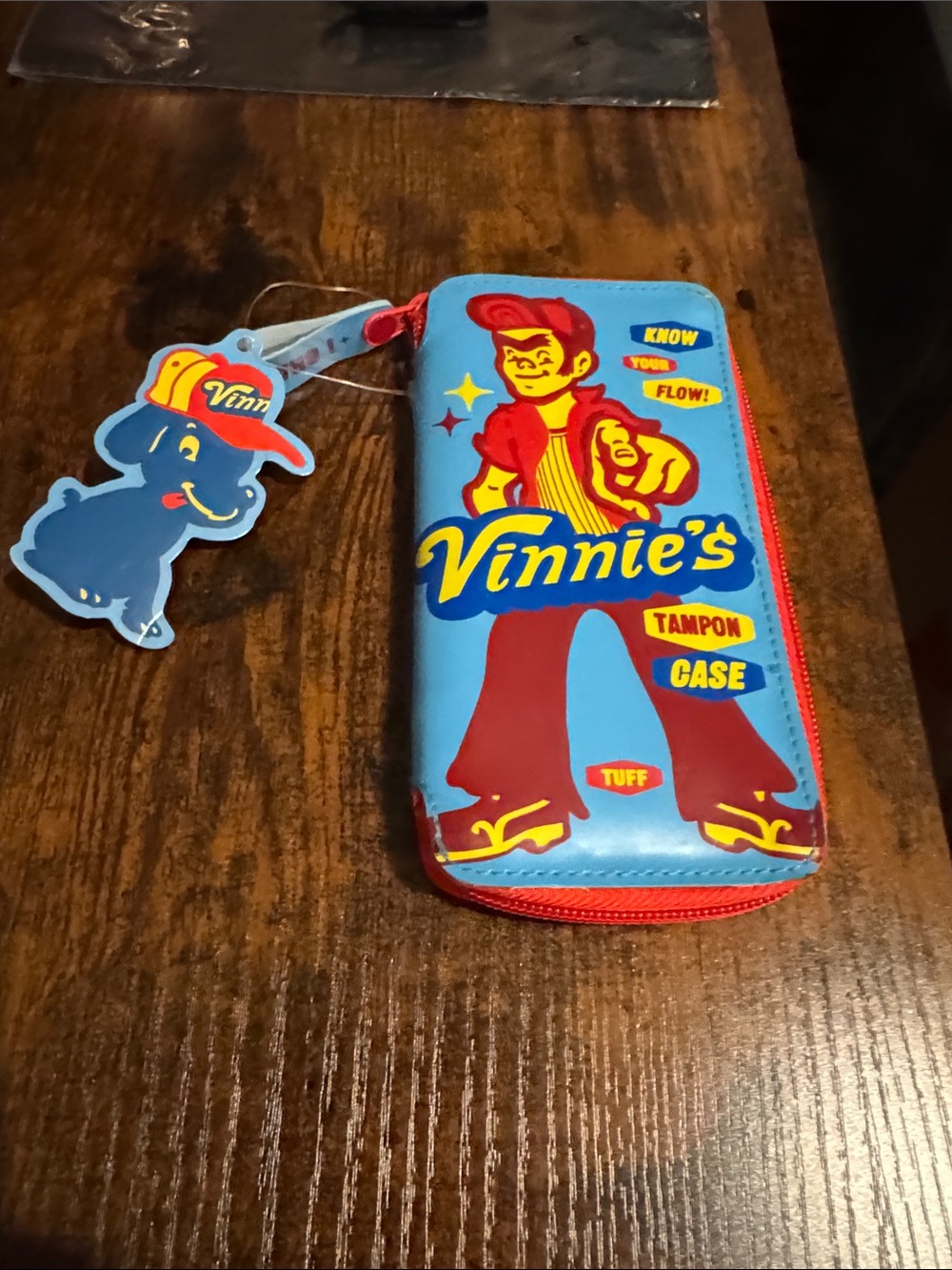 Tampon Case - Blue and Red
